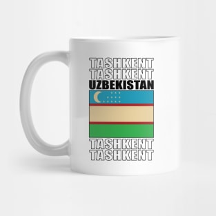 Flag of Uzbekistan Mug